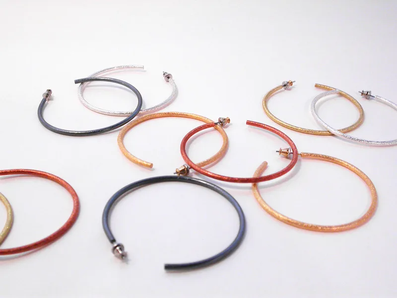 Hoop earrings