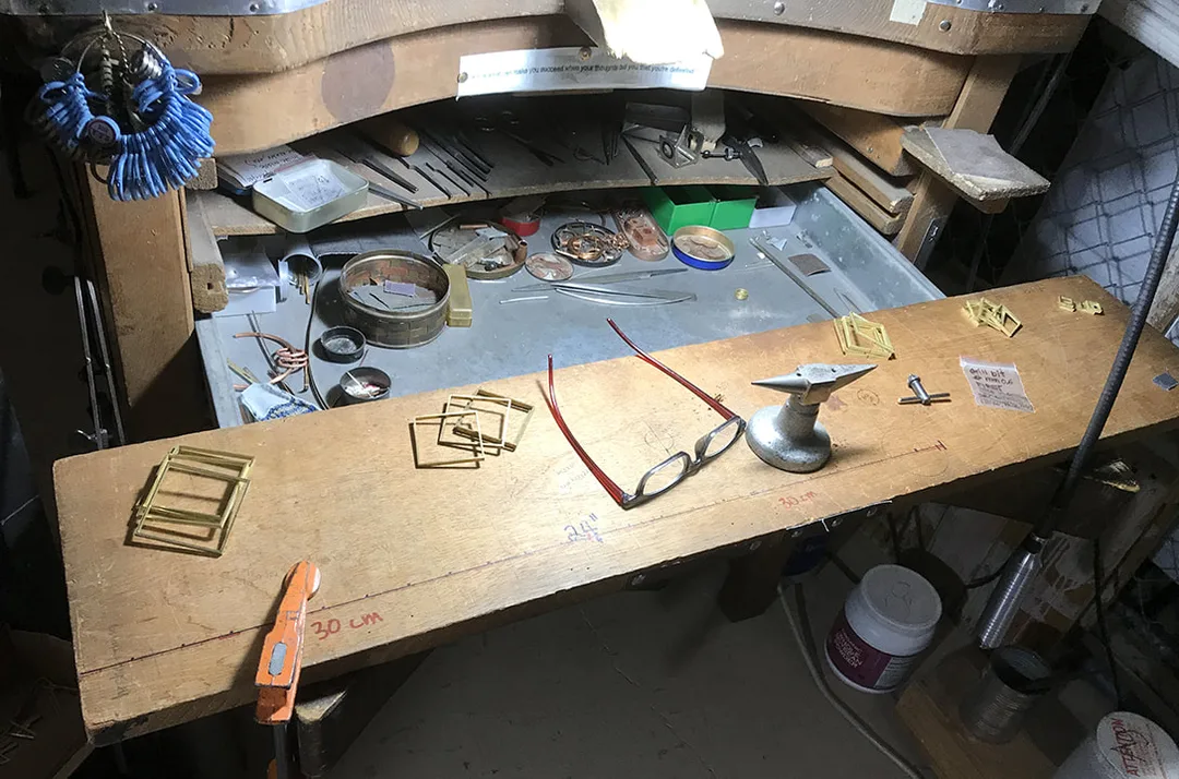 bench work in progress