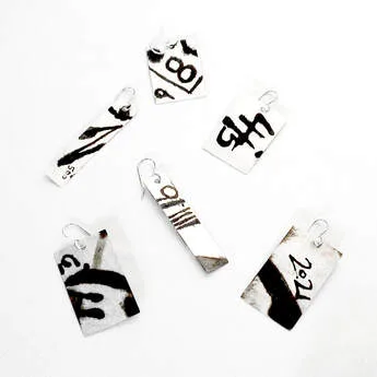 TBlack+White Graffiti Jewelry Collection