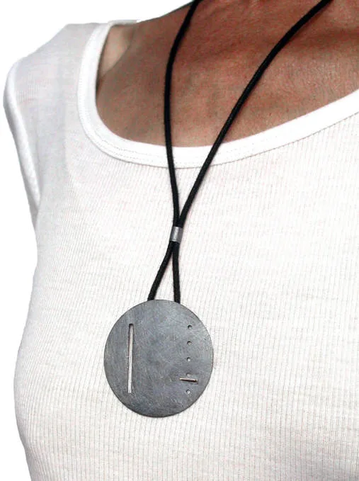 black+gold: bit pendant