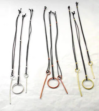 Circle and Stick Pendants - groups