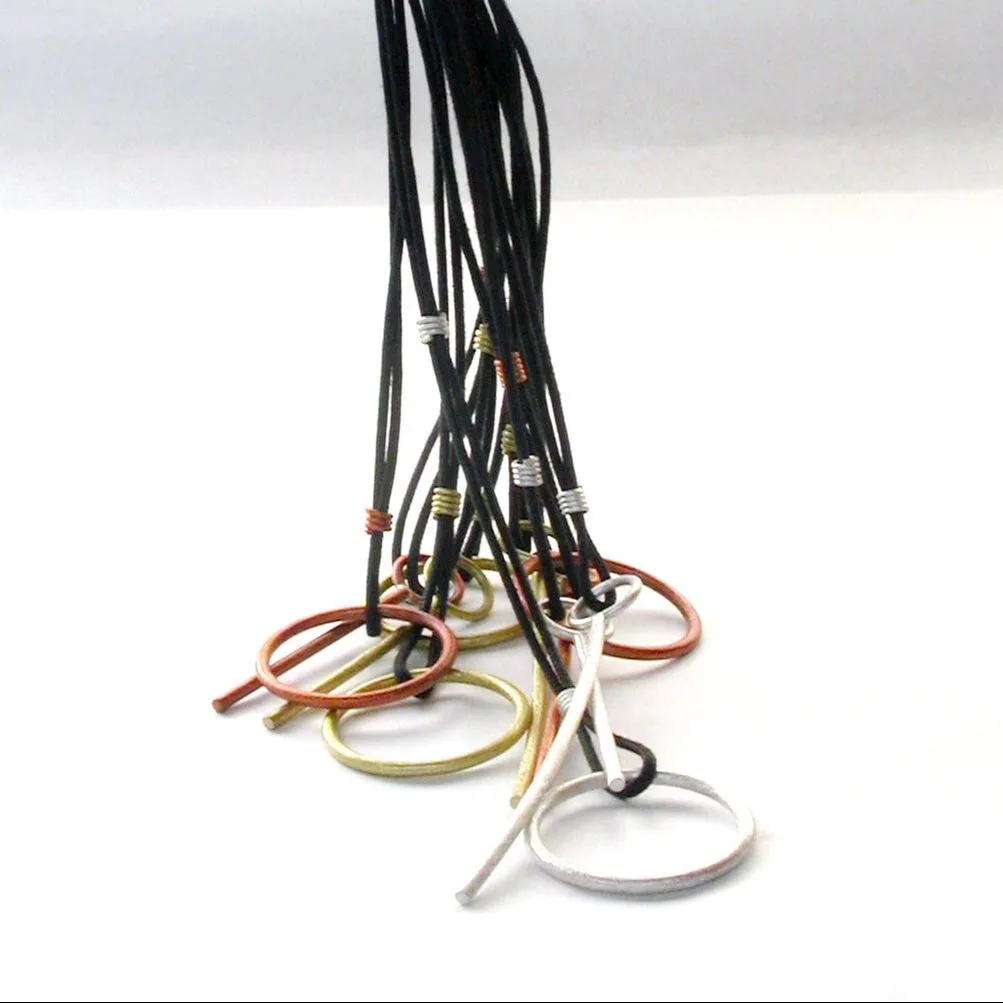 Circle and Stick Pendants