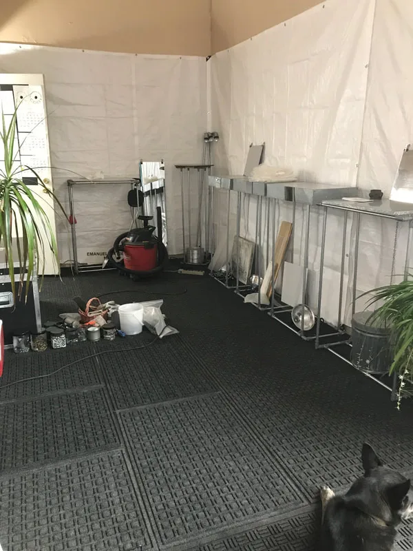 Studio showroom in steady progress
