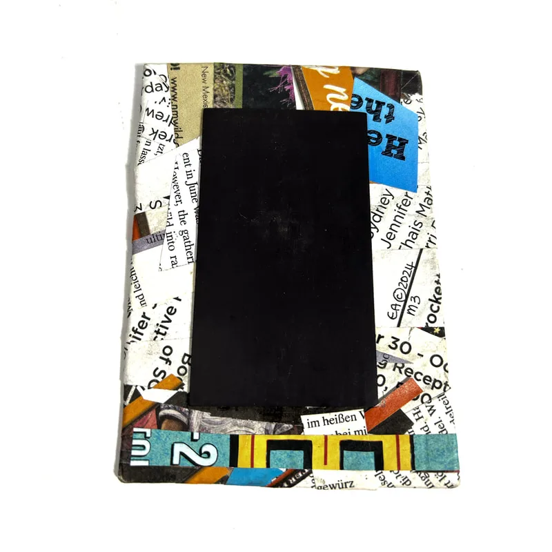 Recycled Paper Magnet 3, back (2024)