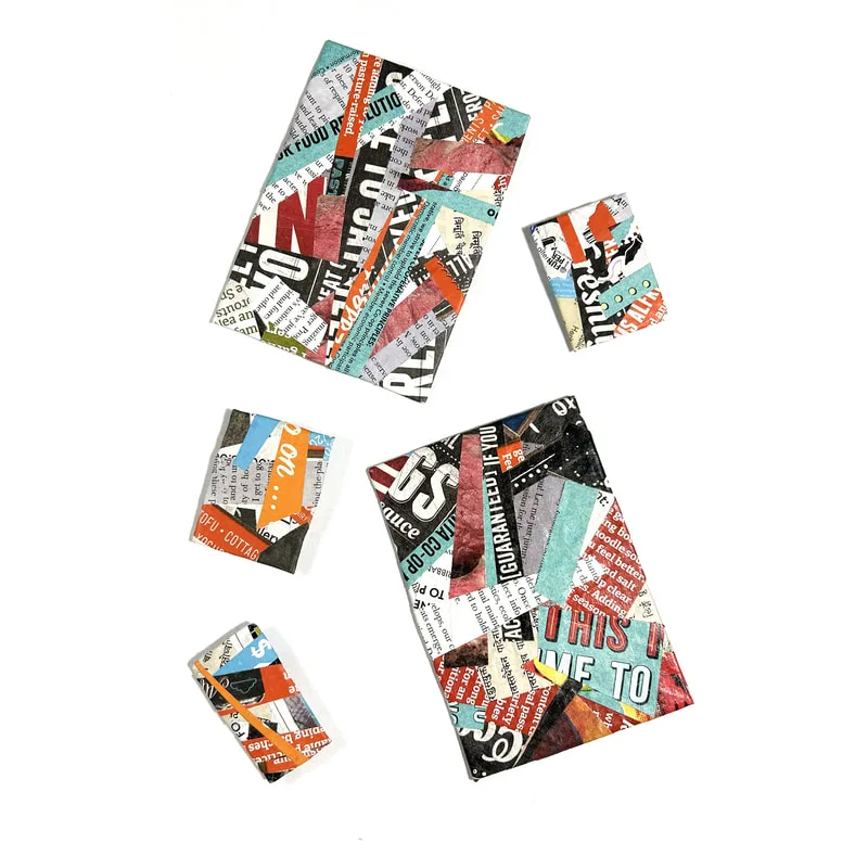 Recycled Paper Magnets - grouping (2024)