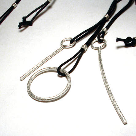 Circles and Sticks Pendants
