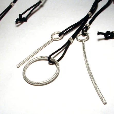 Circles and Sticks Pendants
