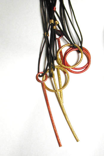 Circle and Stick Pendants