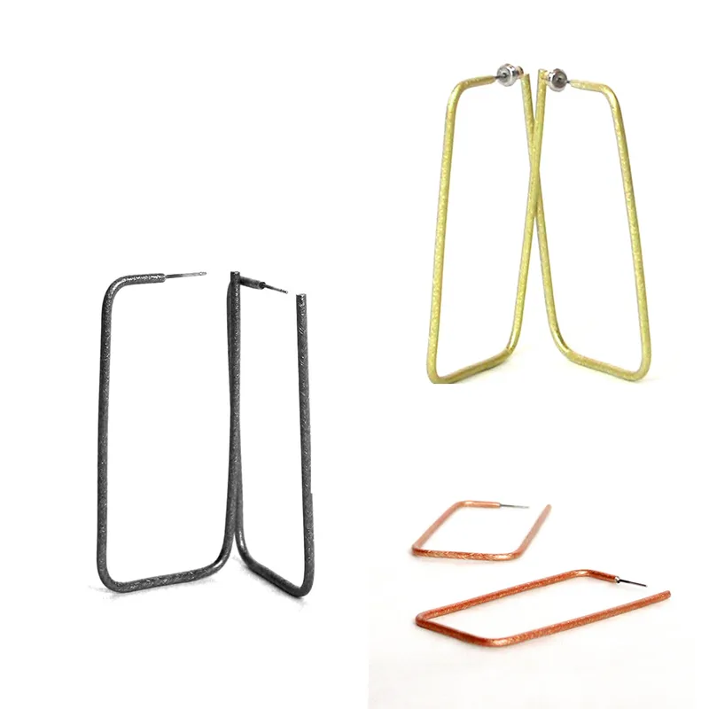 Rectangle Earrings