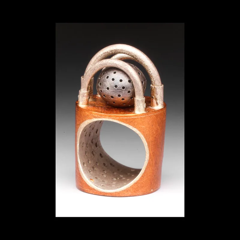 Trapped Ball - Ring (1998) by Emanuela Aureli