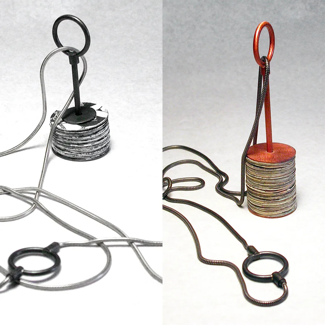 comics paper pendants
